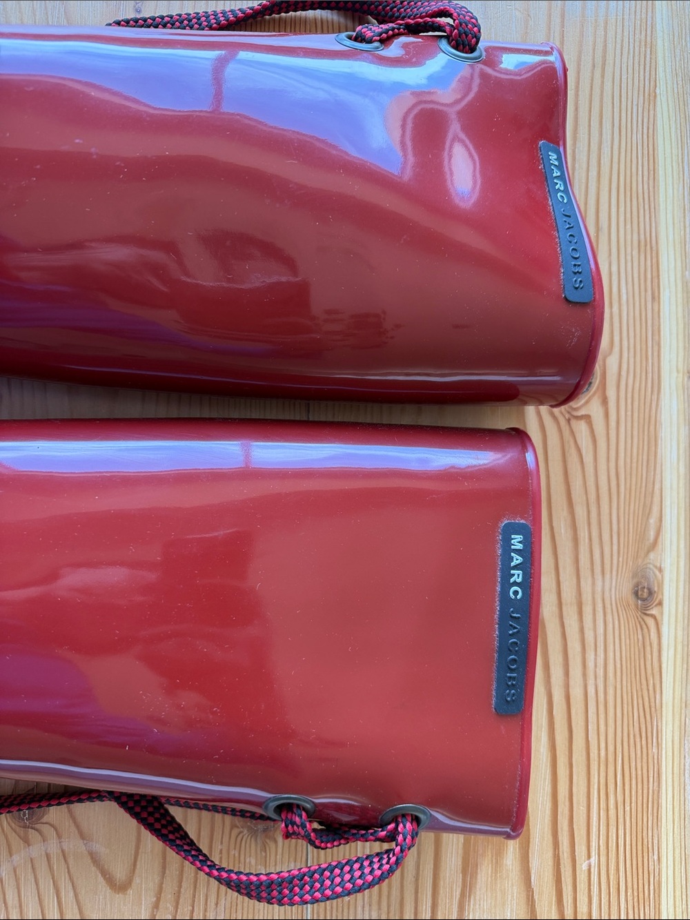 Marc Jacobs Red Patent Rain Boots - Picture 13 of 16
